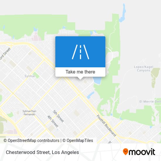 Chesterwood Street map
