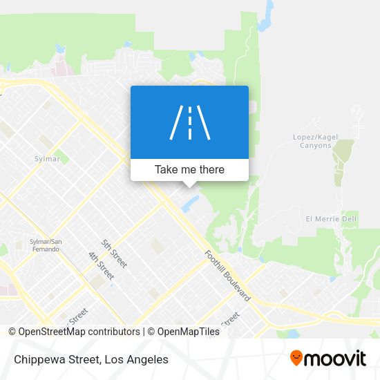 Chippewa Street map