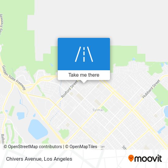 Mapa de Chivers Avenue
