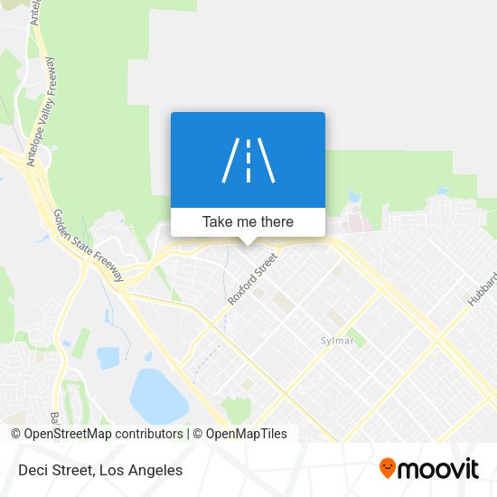 Mapa de Deci Street
