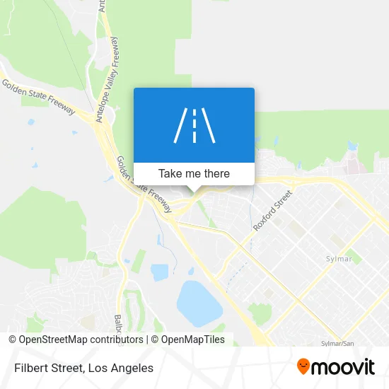 Filbert Street map