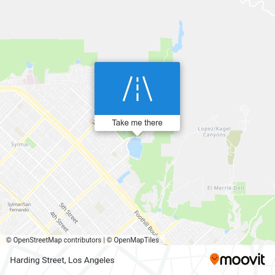 Mapa de Harding Street