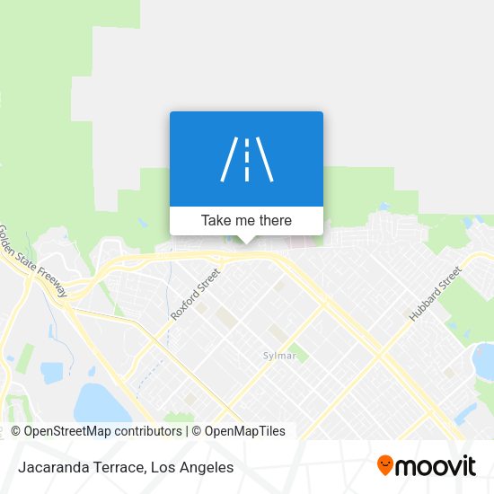 Jacaranda Terrace map