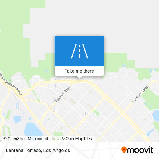 Lantana Terrace map