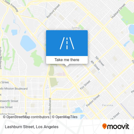 Lashburn Street map