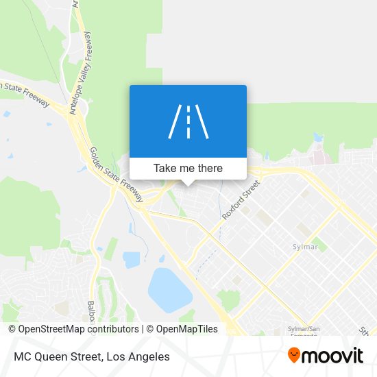 Mapa de MC Queen Street