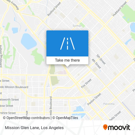 Mapa de Mission Glen Lane