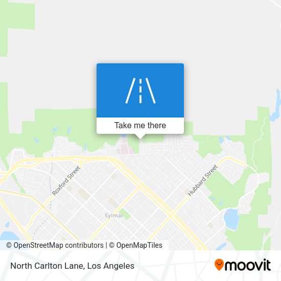 North Carlton Lane map