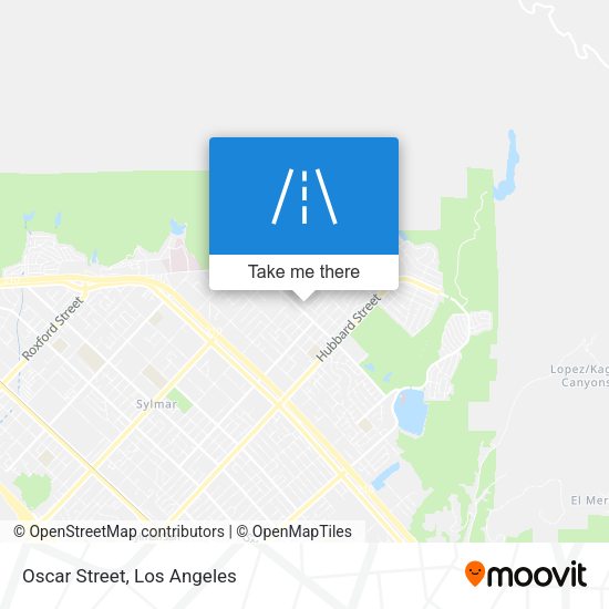 Mapa de Oscar Street