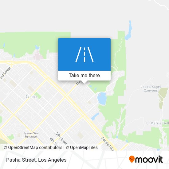 Mapa de Pasha Street