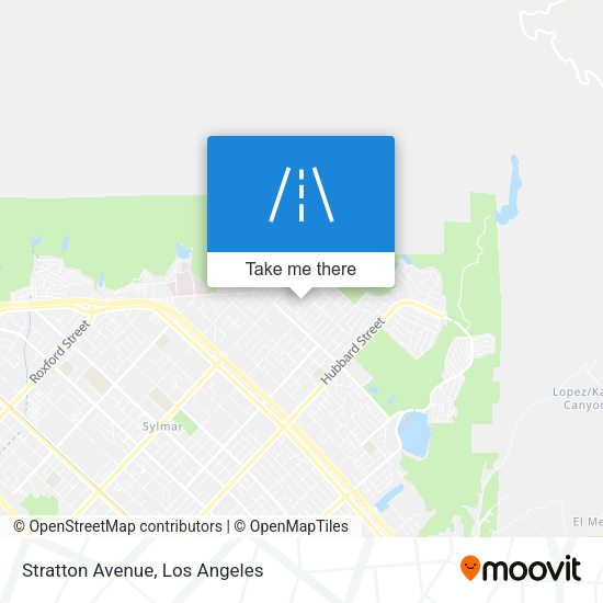 Stratton Avenue map