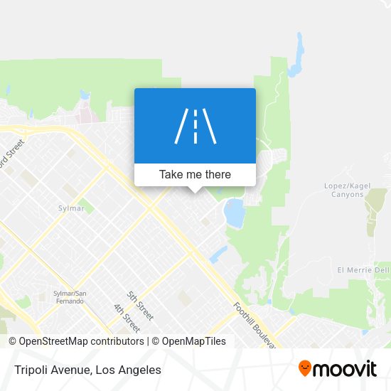 Mapa de Tripoli Avenue