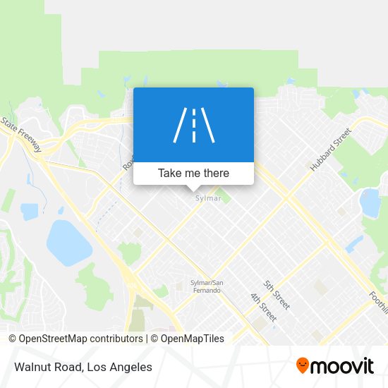 Mapa de Walnut Road