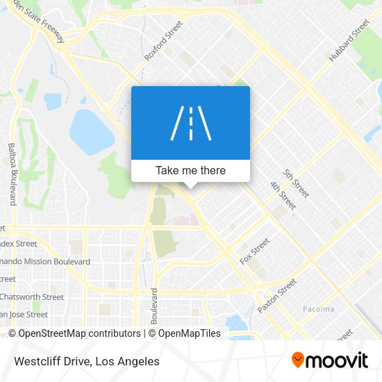 Westcliff Drive map
