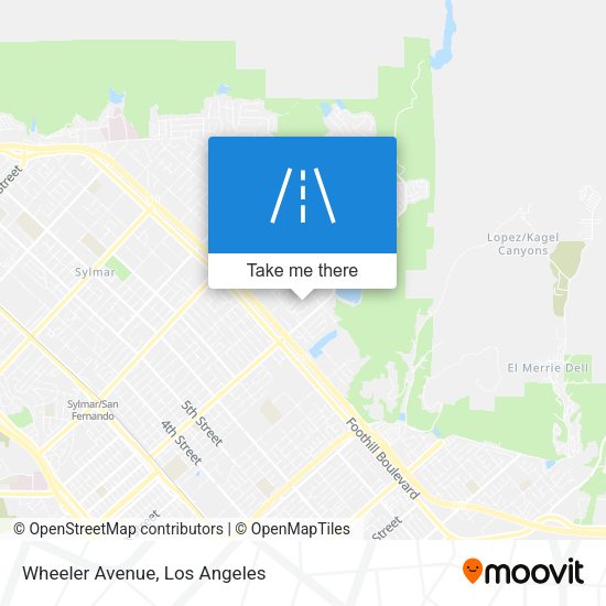 Mapa de Wheeler Avenue
