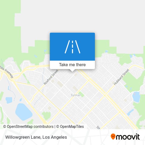 Willowgreen Lane map