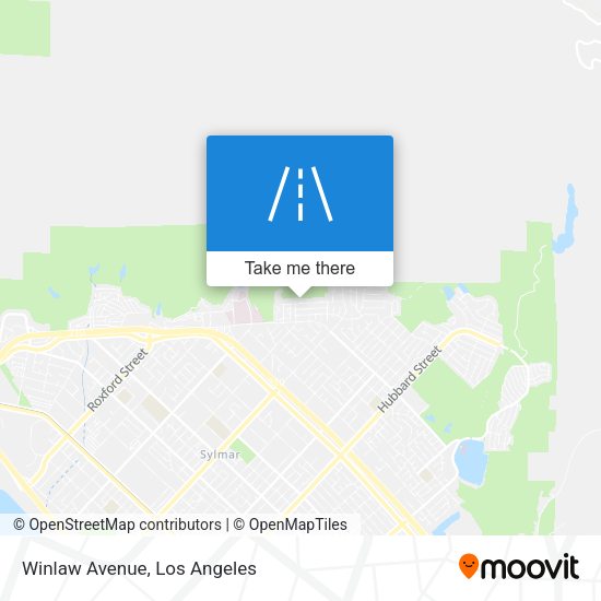 Mapa de Winlaw Avenue