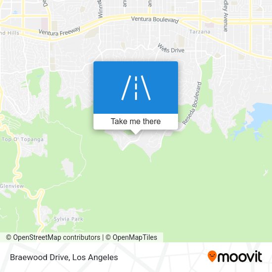 Mapa de Braewood Drive
