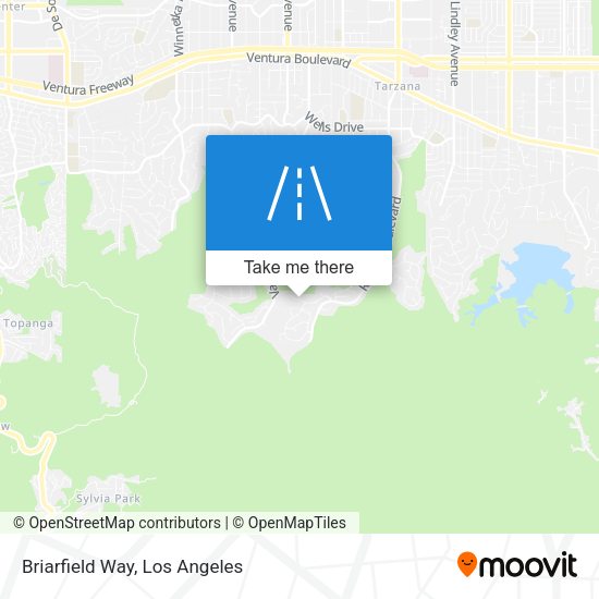 Mapa de Briarfield Way
