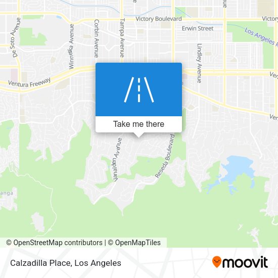 Calzadilla Place map