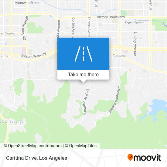 Caritina Drive map