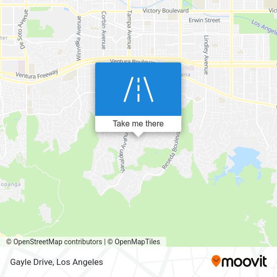 Gayle Drive map