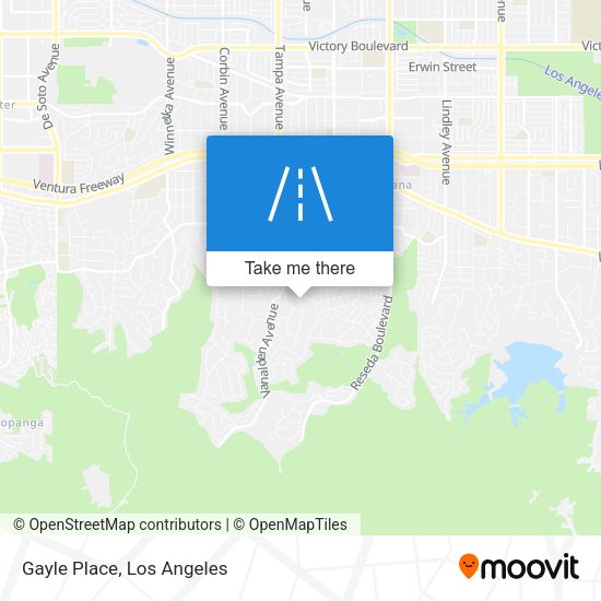 Mapa de Gayle Place