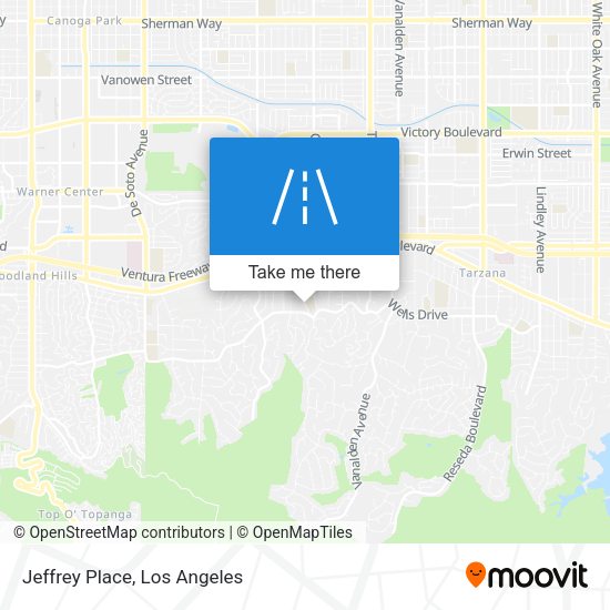 Mapa de Jeffrey Place