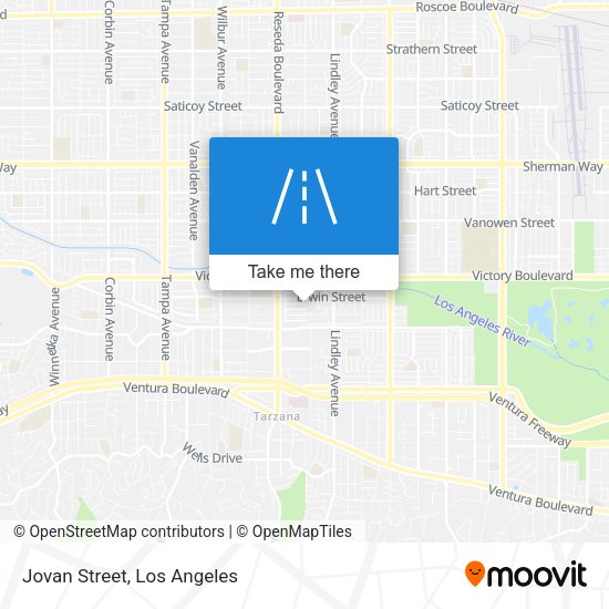 Mapa de Jovan Street