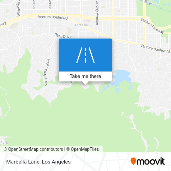 Mapa de Marbella Lane
