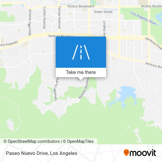Mapa de Paseo Nuevo Drive