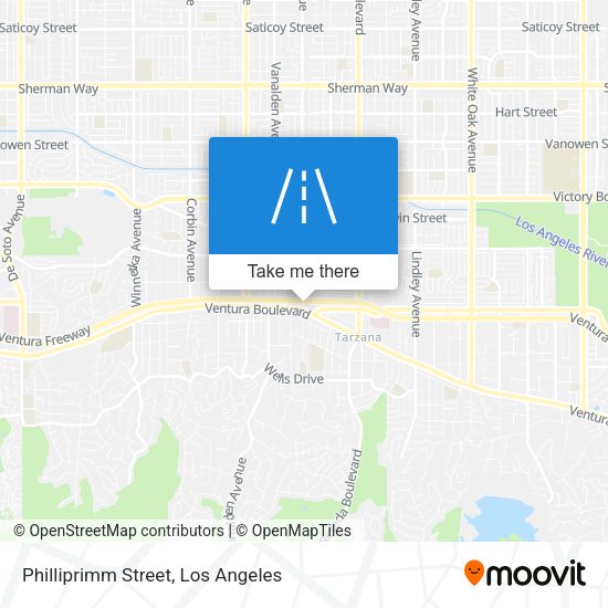 Mapa de Philliprimm Street