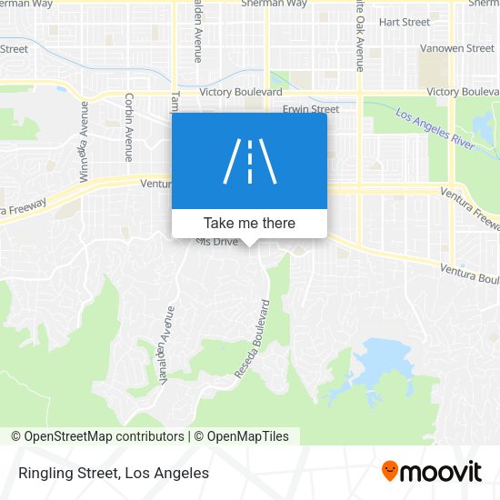 Mapa de Ringling Street