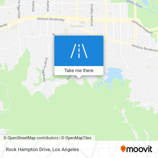 Rock Hampton Drive map