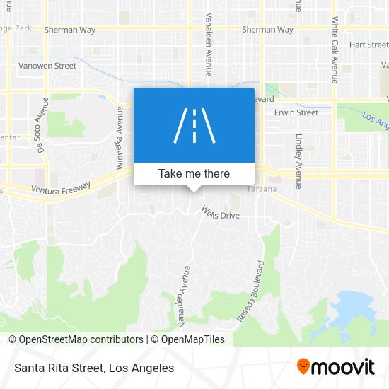 Santa Rita Street map