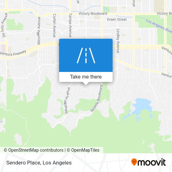 Mapa de Sendero Place