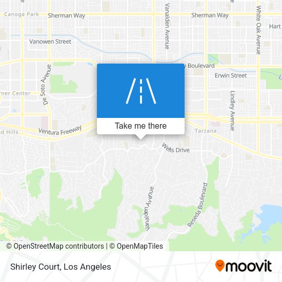 Mapa de Shirley Court