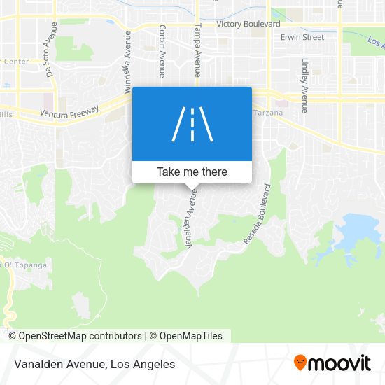 Mapa de Vanalden Avenue