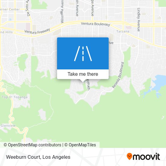 Mapa de Weeburn Court