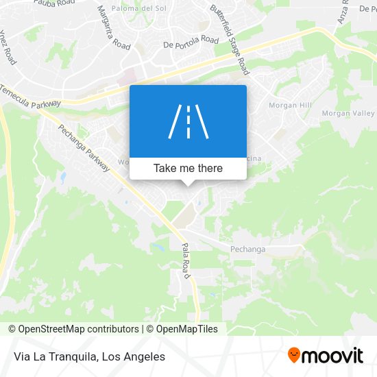 Mapa de Via La Tranquila