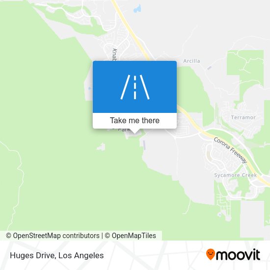 Mapa de Huges Drive