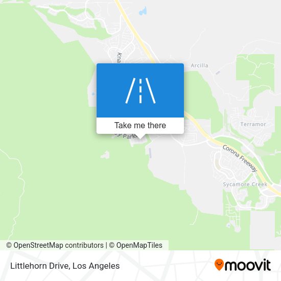 Littlehorn Drive map