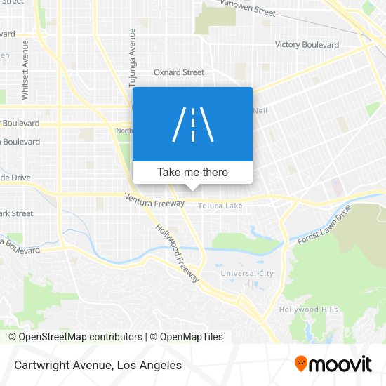 Cartwright Avenue map