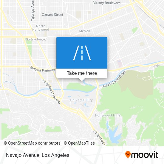Mapa de Navajo Avenue
