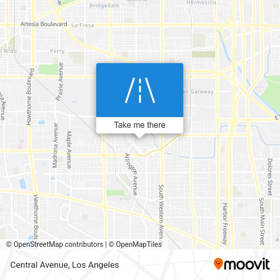 Mapa de Central Avenue