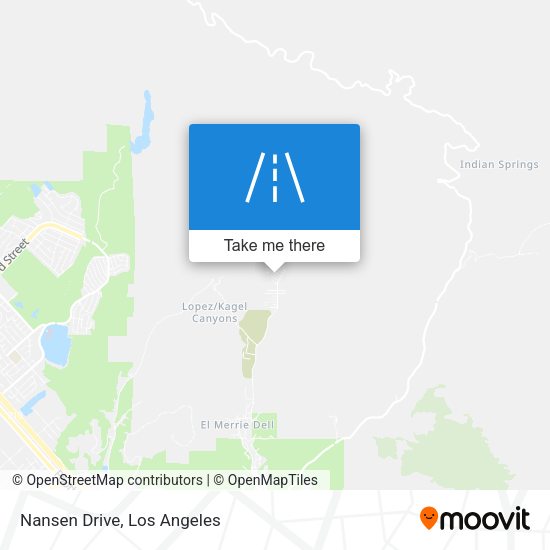 Mapa de Nansen Drive
