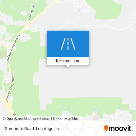Mapa de Sombrero Road