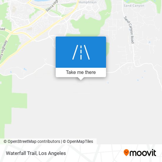 Mapa de Waterfall Trail