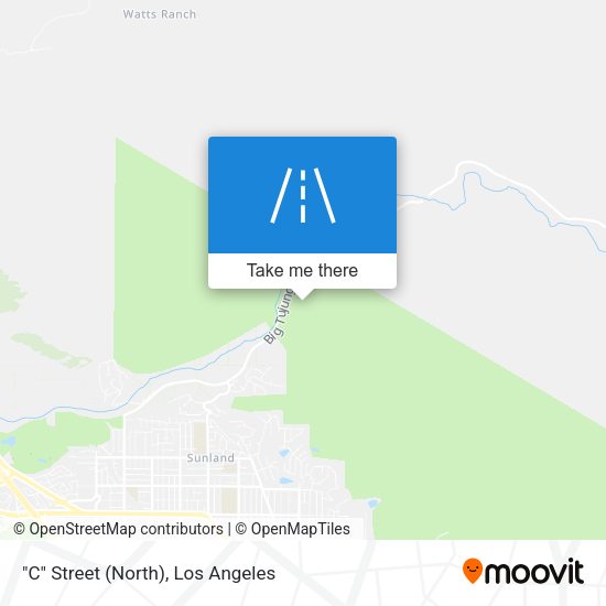 Mapa de "C" Street (North)