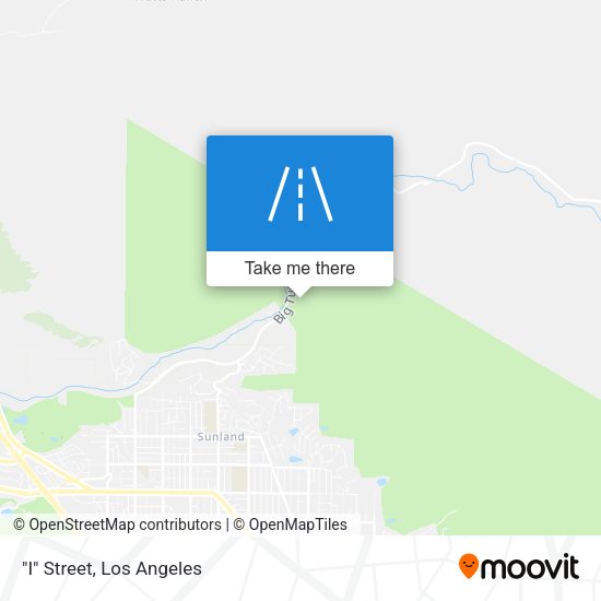 Mapa de "I" Street